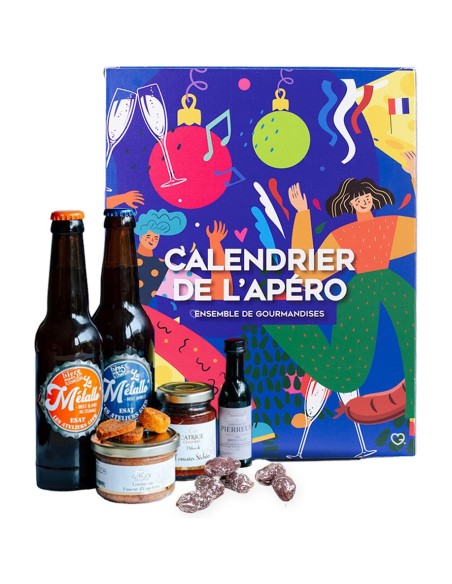 Calendrier de l'avent Apero 2025 : Saucisson, Bière, Terrine